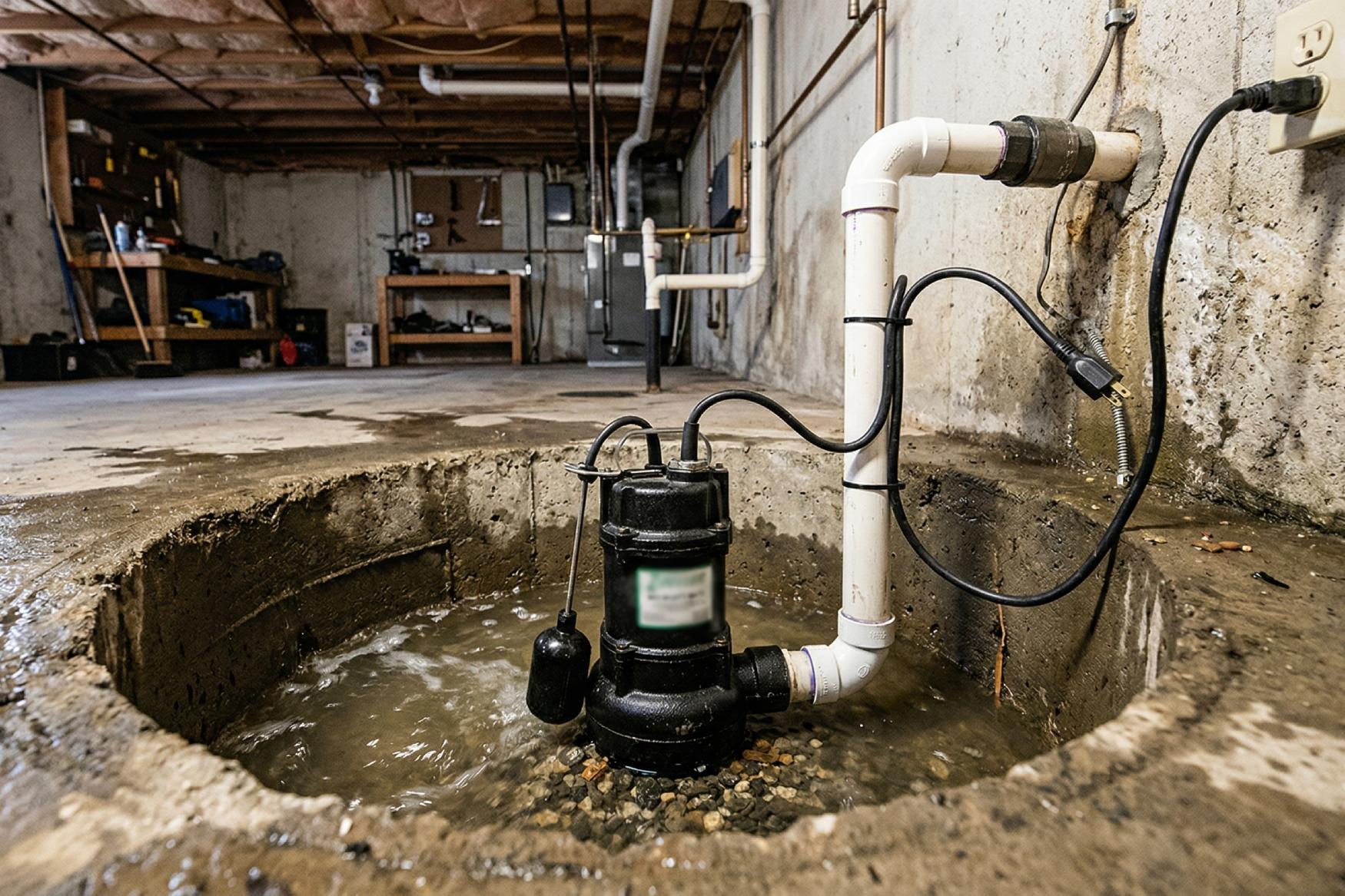 Sump Pump Services in Connecticut: Protecting Your Home from Basement Flooding image